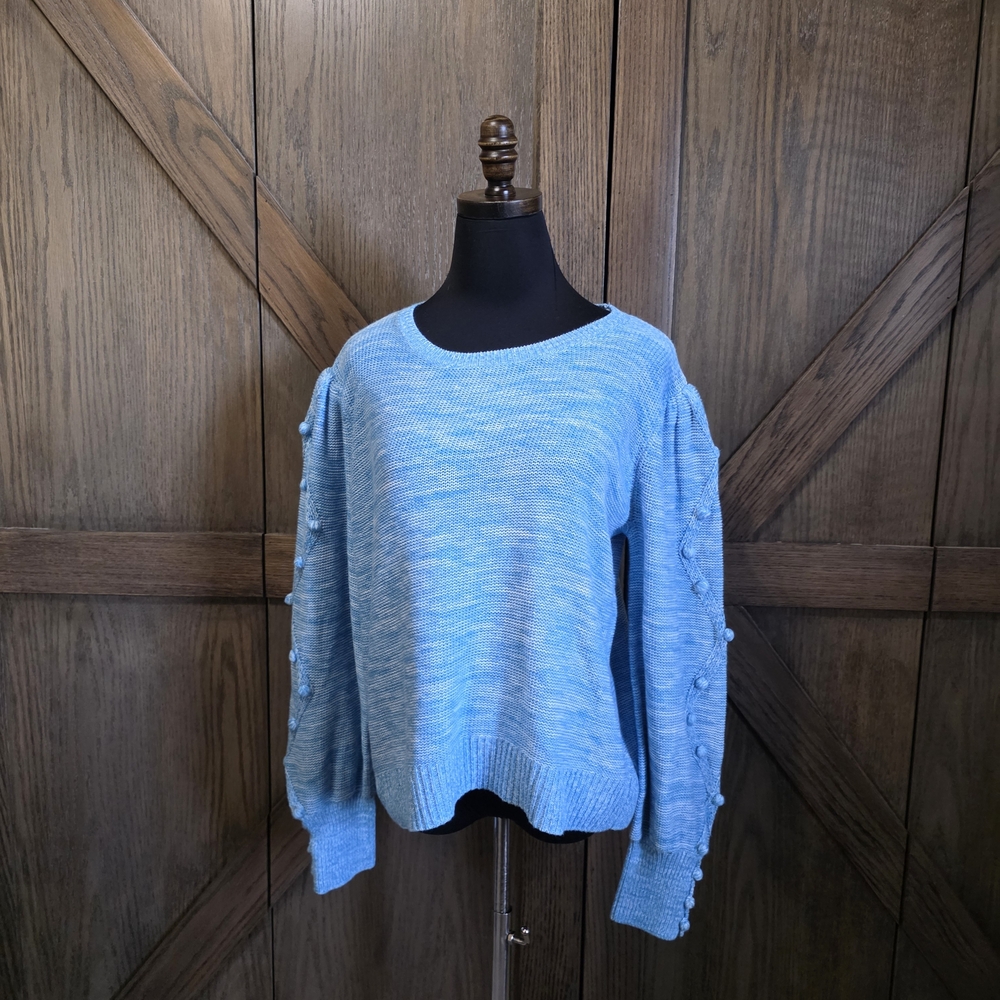 Lilly Pulitzer Light Blue Crew Neck Sweater